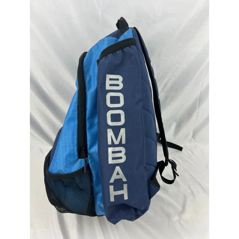Boombah Baseball Softball Bat Bag Backpack Blue Gear Equipment Bag Fair Cond